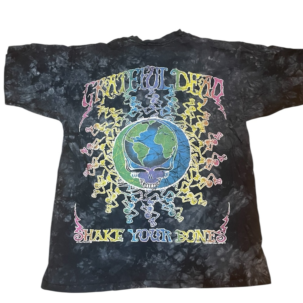 Grateful Dead 1994 Shake Your Bones The Mountain Unisex T-Shirt 100% Cotton